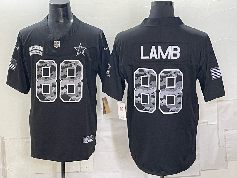 Men 2026 Dallas Cowboys #88 Lamb black Nike NFL Jersey 100401